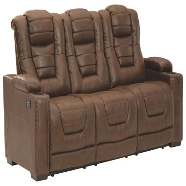 Leather Reclining Power Sofas